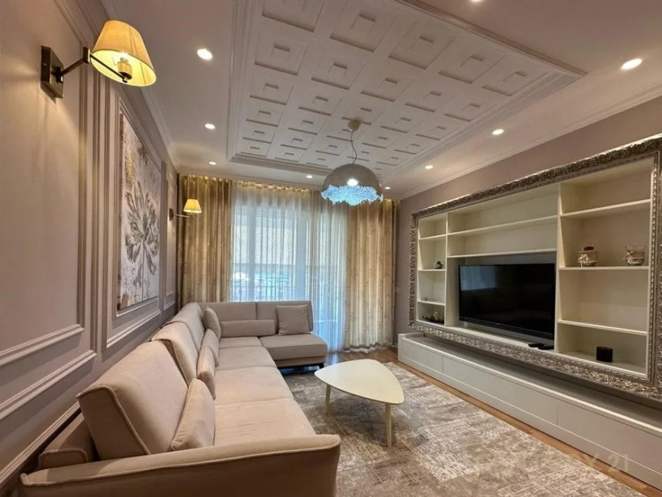 Tirane, jepet me qera apartament 1+1 Kati 6, 80 m² 800 € 