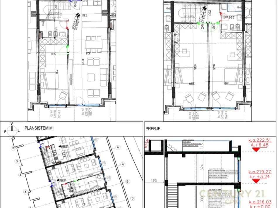 Tirane, shes Vile 2 Katshe Kati 2, 180 m² 265.000 € (Swan Lake)