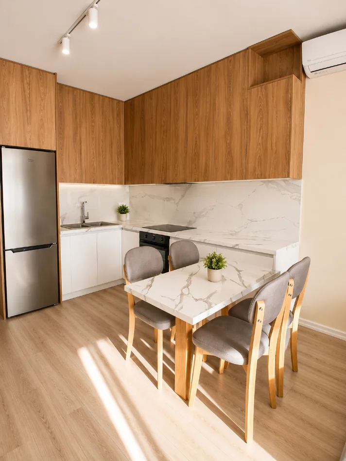 Tirane, jepet me qera apartament 2+1+Ballkon Kati 4, 80 m² 900 € (Ring Center, Zogu i Zi, Tirane)