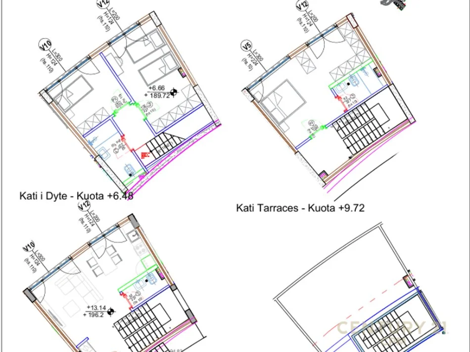 Tirane, shes apartament duplex 3+1+Aneks+Ballkon Kati 3, 191 m² 320.662 € (Kodra e Diellit)