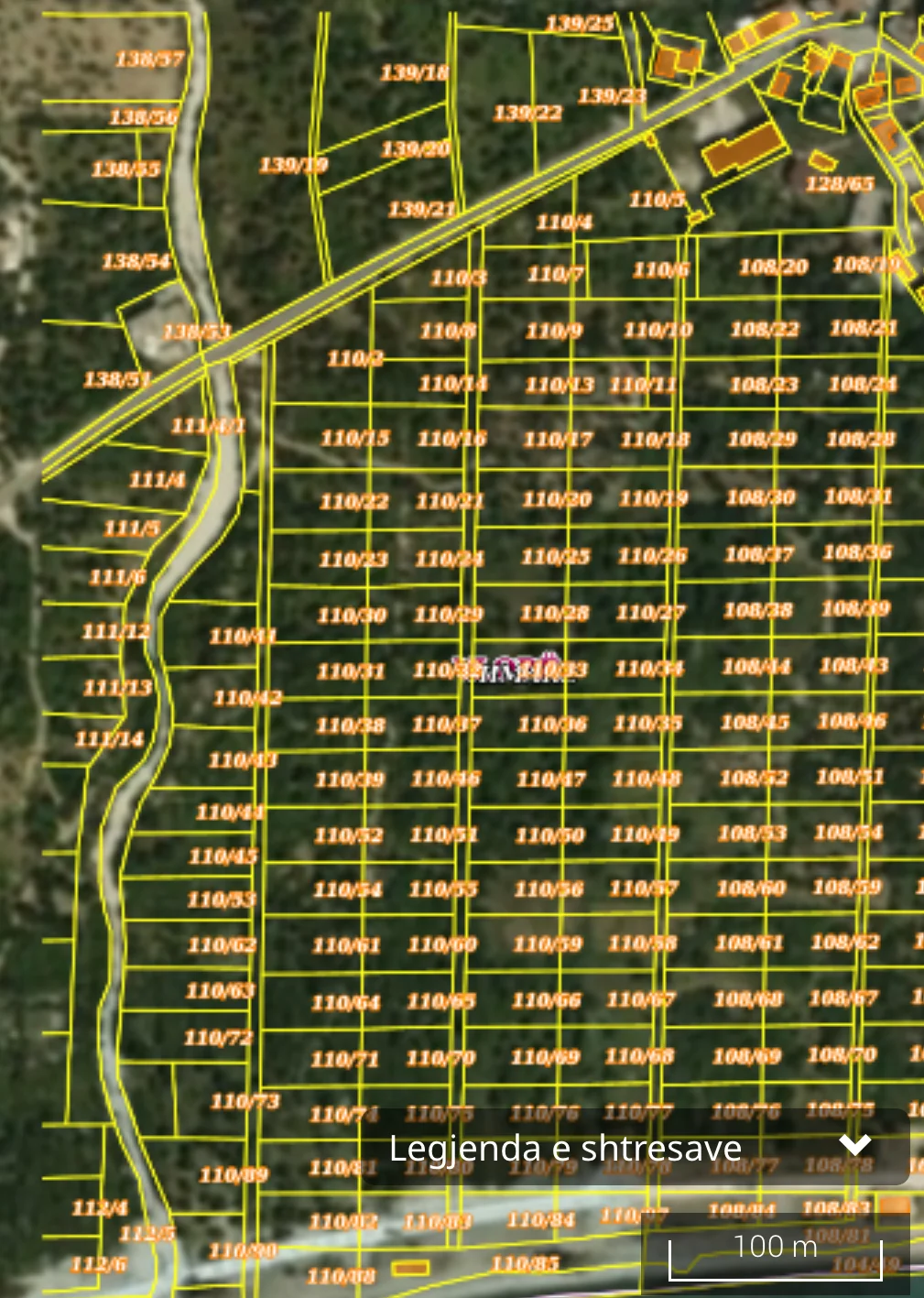 Qeparo, Shitet Tok me Hipotek, Afersi me Detin