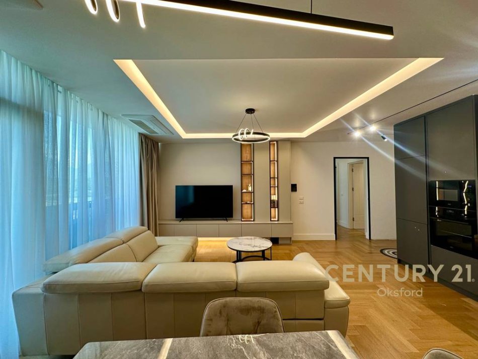 Tirane, jepet me qera apartament 2+1+Aneks+Ballkon Kati 6, 117 m² 2.300 € (Rezidenca Lake View)