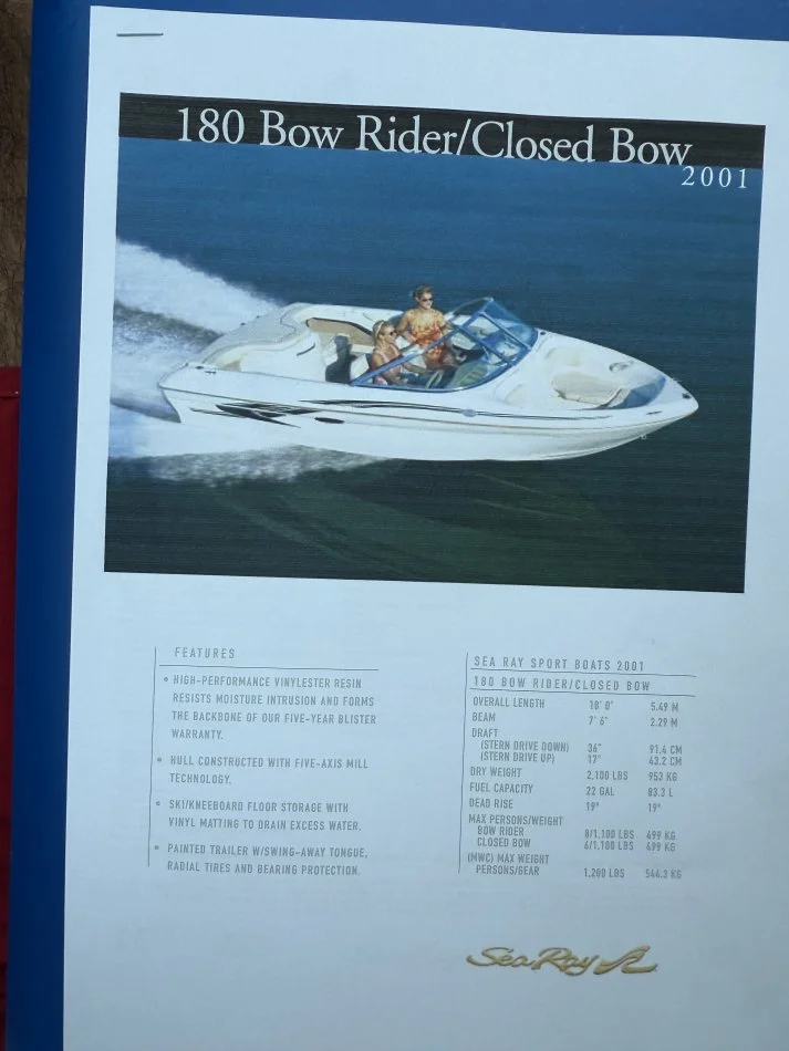 Vlore, shes Skaf SeaRay 180 BR