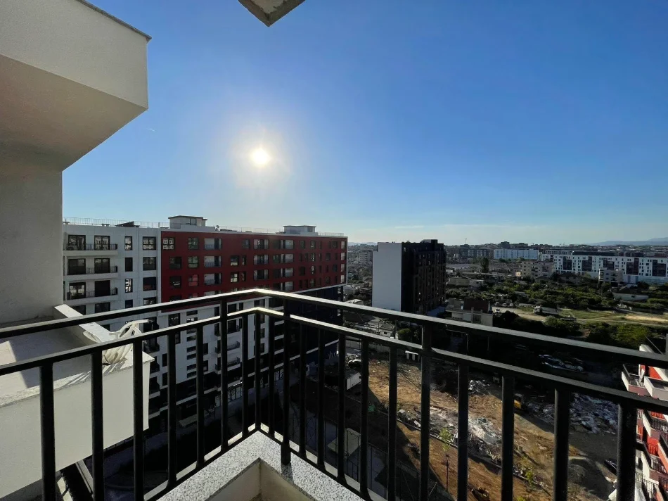 Tirane, jepet me qera apartament 1+1 Kati 9, 65 m² 550 € (Kompleksi Ndregjoni tek Bulevardi i Ri)