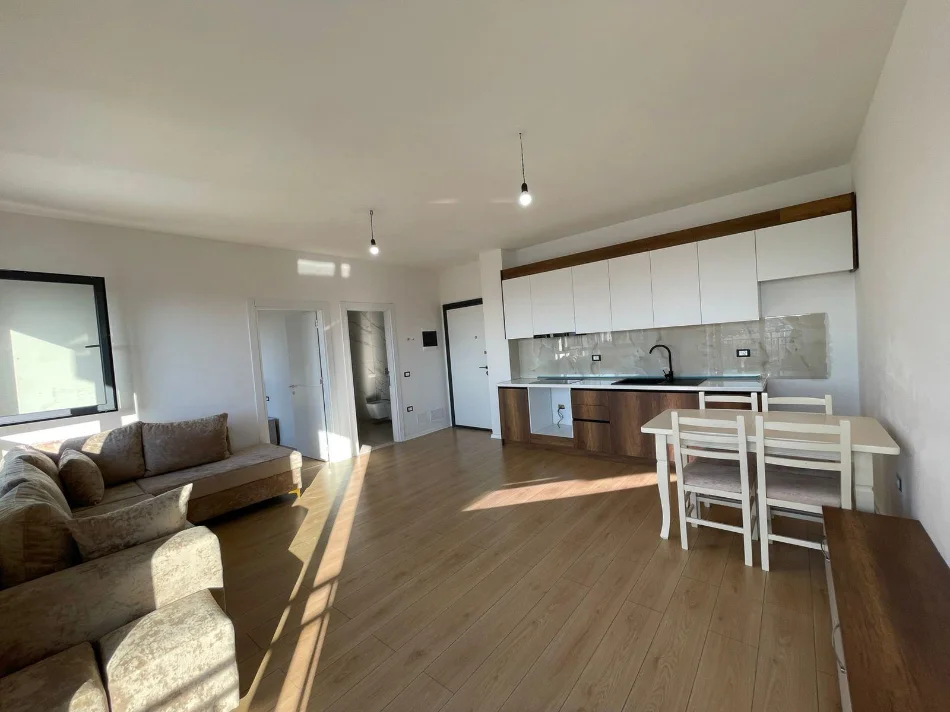 Tirane, jepet me qera apartament 1+1 Kati 9, 65 m² 550 € (Kompleksi Ndregjoni tek Bulevardi i Ri)