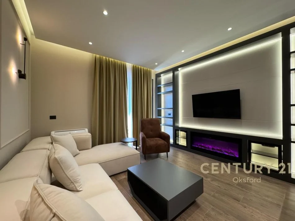 Tirane, jepet me qera apartament 1+1 Kati 5, 78 m² 900 € (Kompleksi Delijorgji)