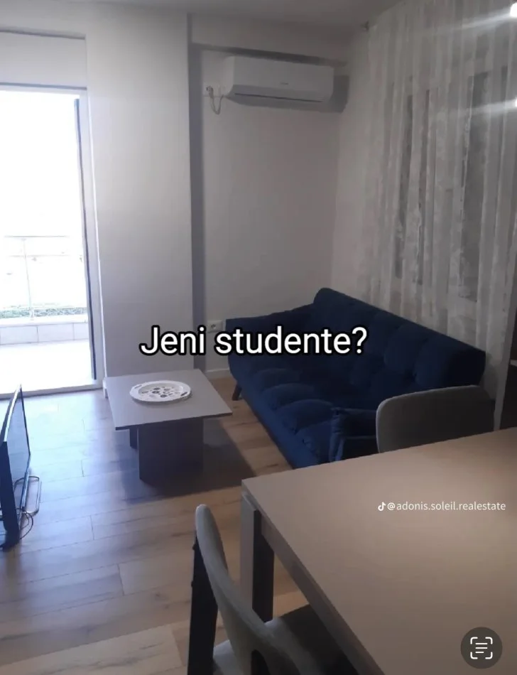 Tirane, jepet me qera apartament 1+1+Ballkon Kati 5, 55 m² 499 € (rruga jordan misja, 5min nga SPAK)