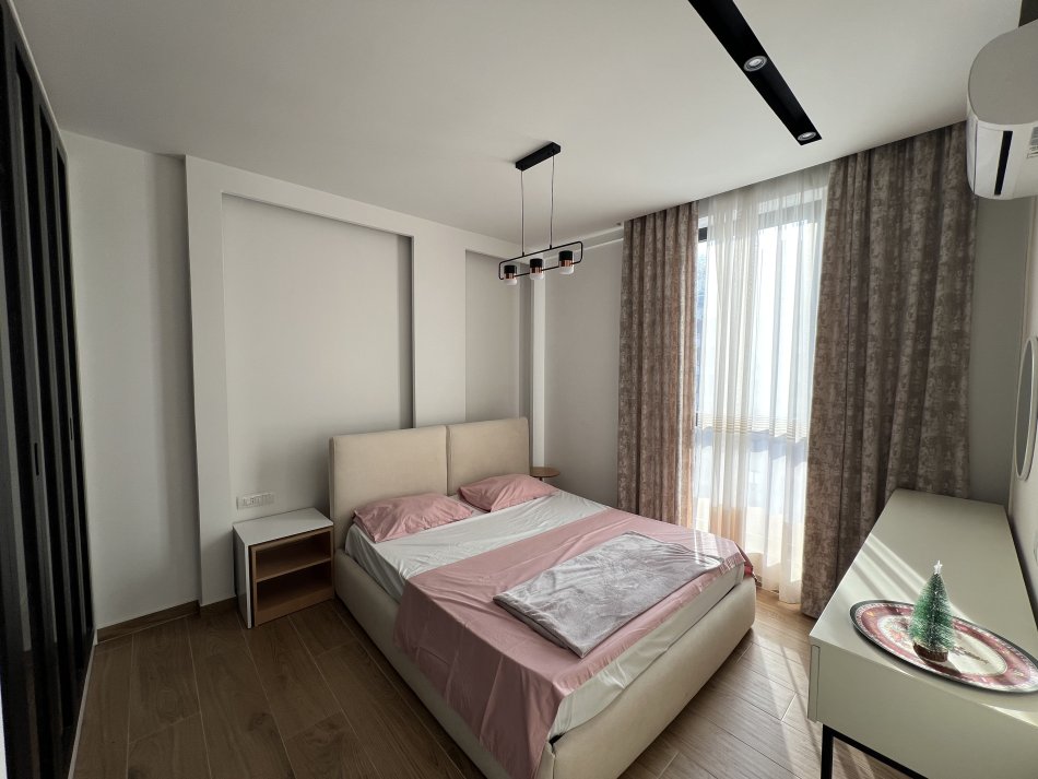 Tirane, jepet me qera apartament 1+1+post parkimi Kati 6, 71 m² 850 € (Rruga e Barrikadave)