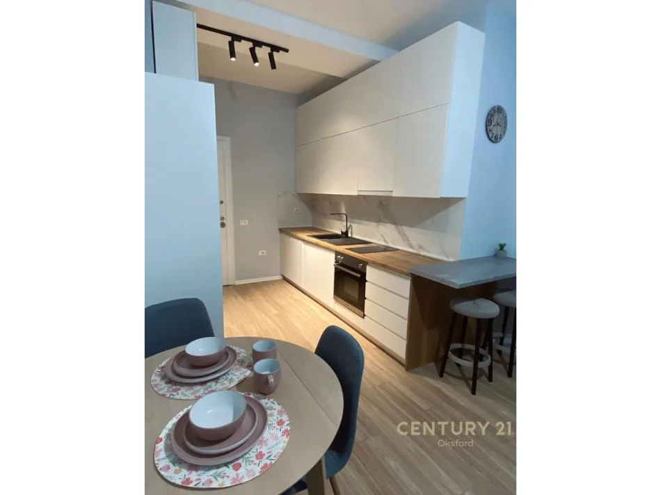 Tirane, jepet me qera apartament 1+1 Kati 2, 55 m² 650 € (Kompleksi Magnet)