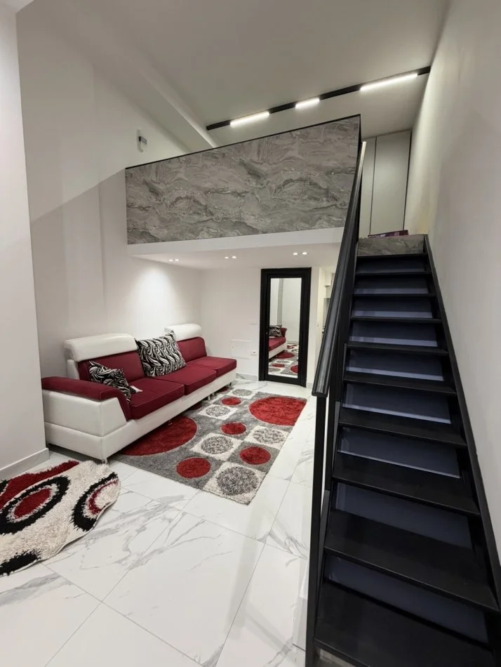 Tirane, jepet me qera apartament 1+1 Kati 0, 400 € (yzberisht)