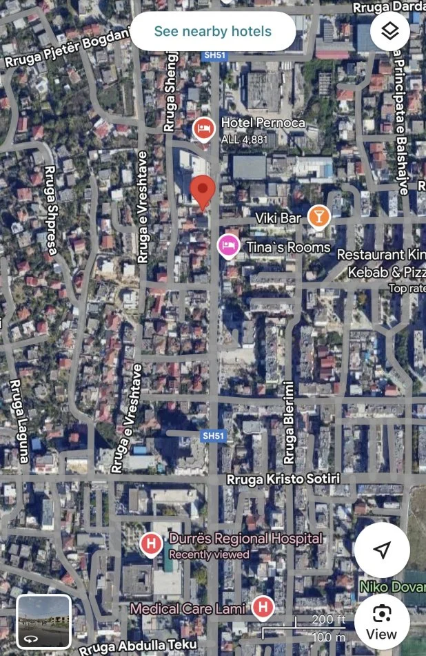 Durres, jepet me qera apartament 2+1+Ballkon Kati 4, 450 € 