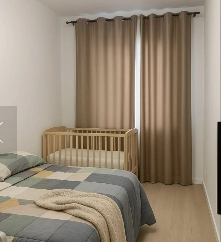 Tirane, jepet me qera apartament 1+1+Ballkon Kati 8, 60 m² 600 € (Don Bosko)