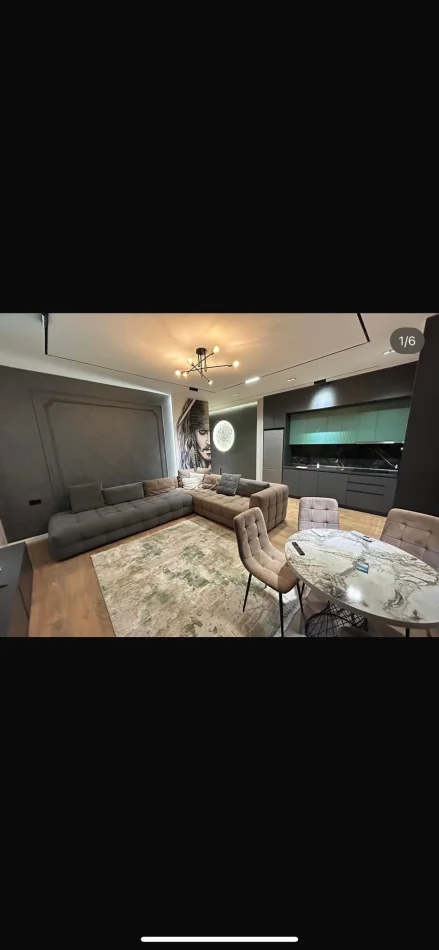 Tirane, jepet me qera apartament 1+1+Ballkon Kati 1, 60 m² 600 € (Liqeni Farkes)