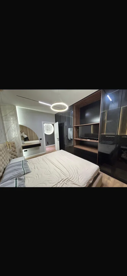 Tirane, jepet me qera apartament 1+1+Ballkon Kati 1, 60 m² 600 € (Liqeni Farkes)