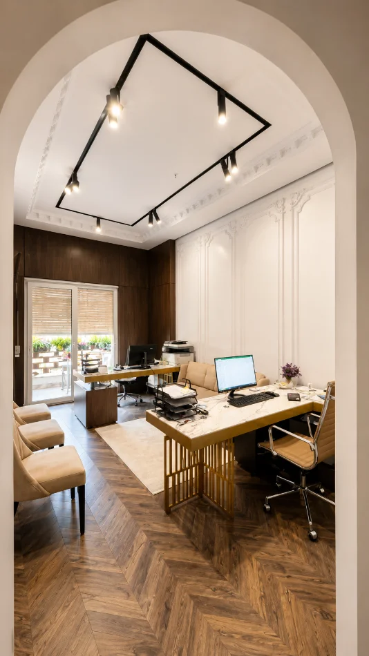 Tirane, jepet me qera zyre , 55 m² 650 € (Prane Amerikan 3)