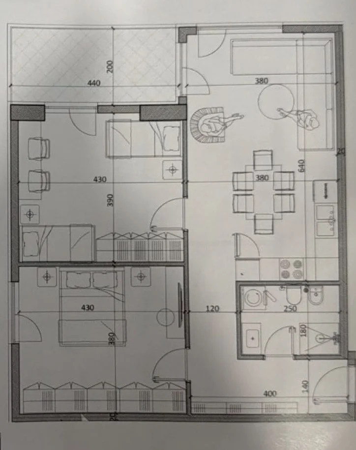 Tirane, shitet apartament 2+1+Ballkon , 99 m² 72.200 € (Kamez, Venatino 4 Residence)