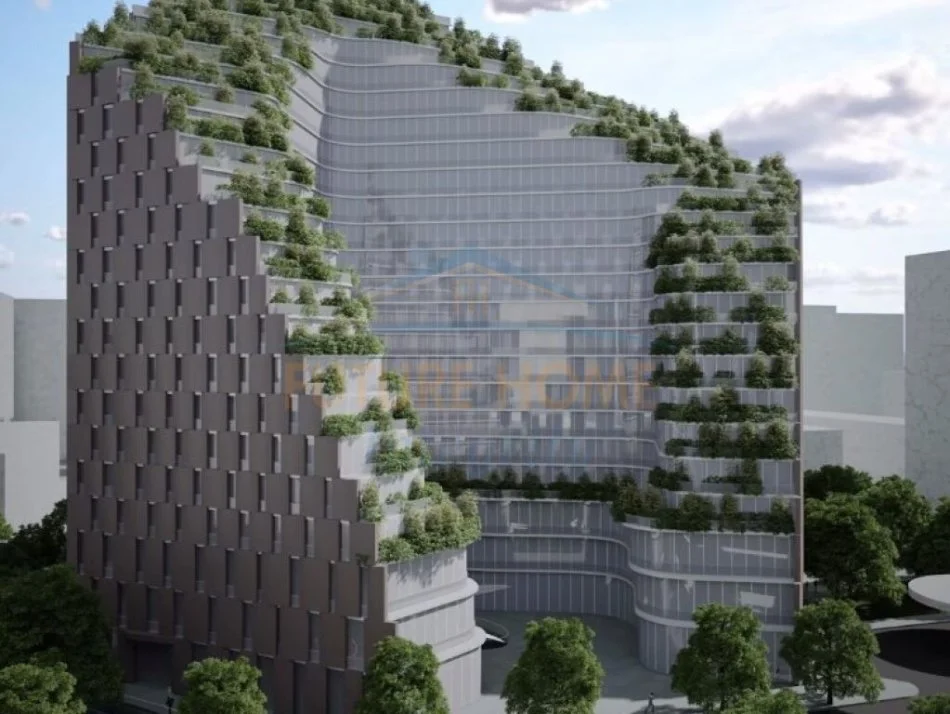 Tirane, shitet apartament 1+1+Ballkon Kati 17, 76 m² 266.400 € (Ish Ekspozita)