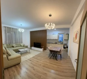 Tirane, jepet me qera apartament 1+1+Ballkon Kati 5, 88 m² 60,000 ALL (Liqeni i thate)