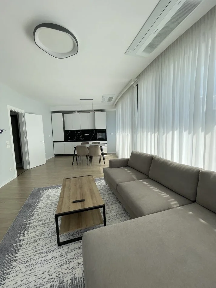 Tirane, jepet me qera apartament 1+1+Ballkon Kati 7, 89 m² 1.000 € (Rruga e kosovareve)