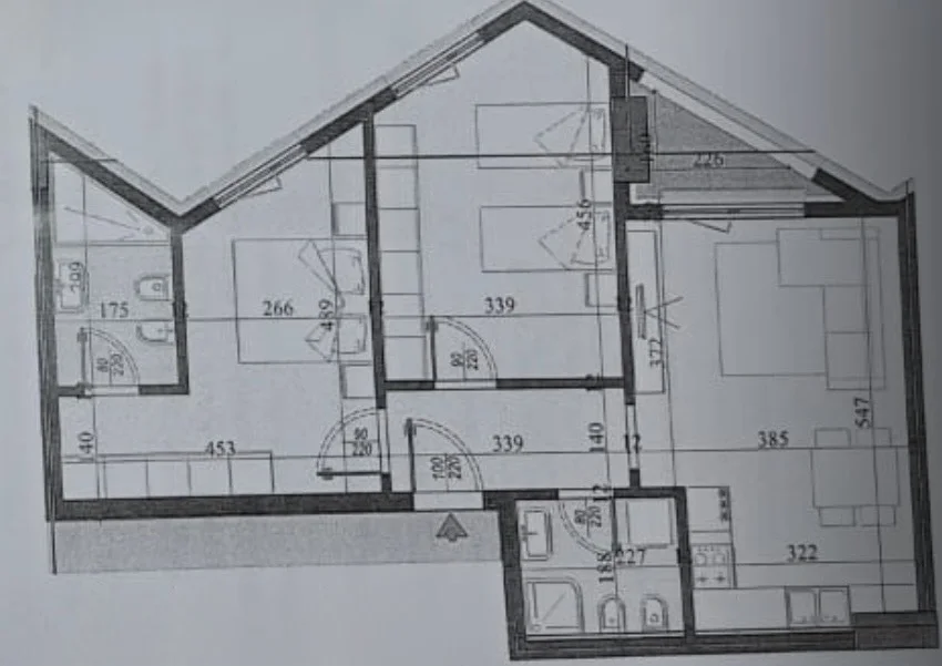 Tirane, shitet apartament 2+1+Ballkon , 97 m² 165.000 € (Colonnade Residence, Rruga Dritan Hoxha)