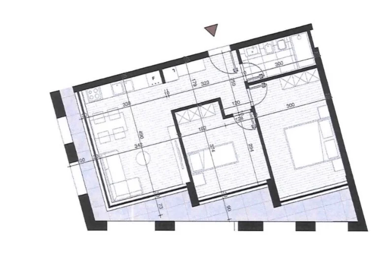 Tirane, shitet apartament+verande | Penthouse 2+1+Ballkon , 114 m² 250.000 € (New Boulevard Tower, Bulevardi i Ri)