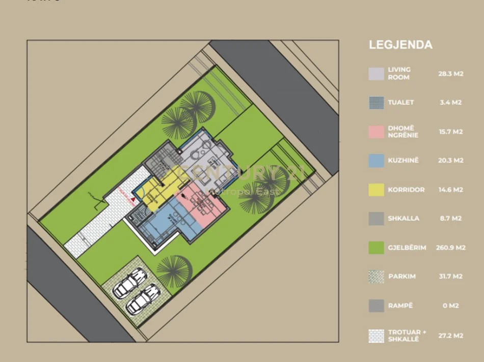 Tirane, shes Vile 2 Katshe Kati 2, 360 m² 1.056.530 € (See Hena)