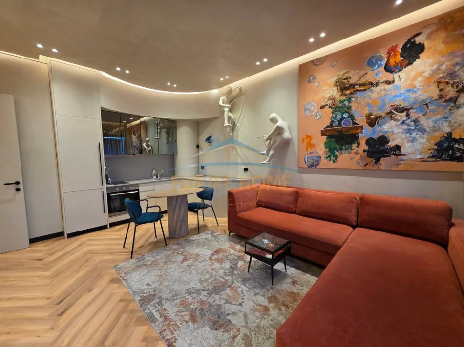 Tirane, jepet me qera apartament 1+1 Kati 6, 65 m² 1.000 € (Komplesi squared 21)