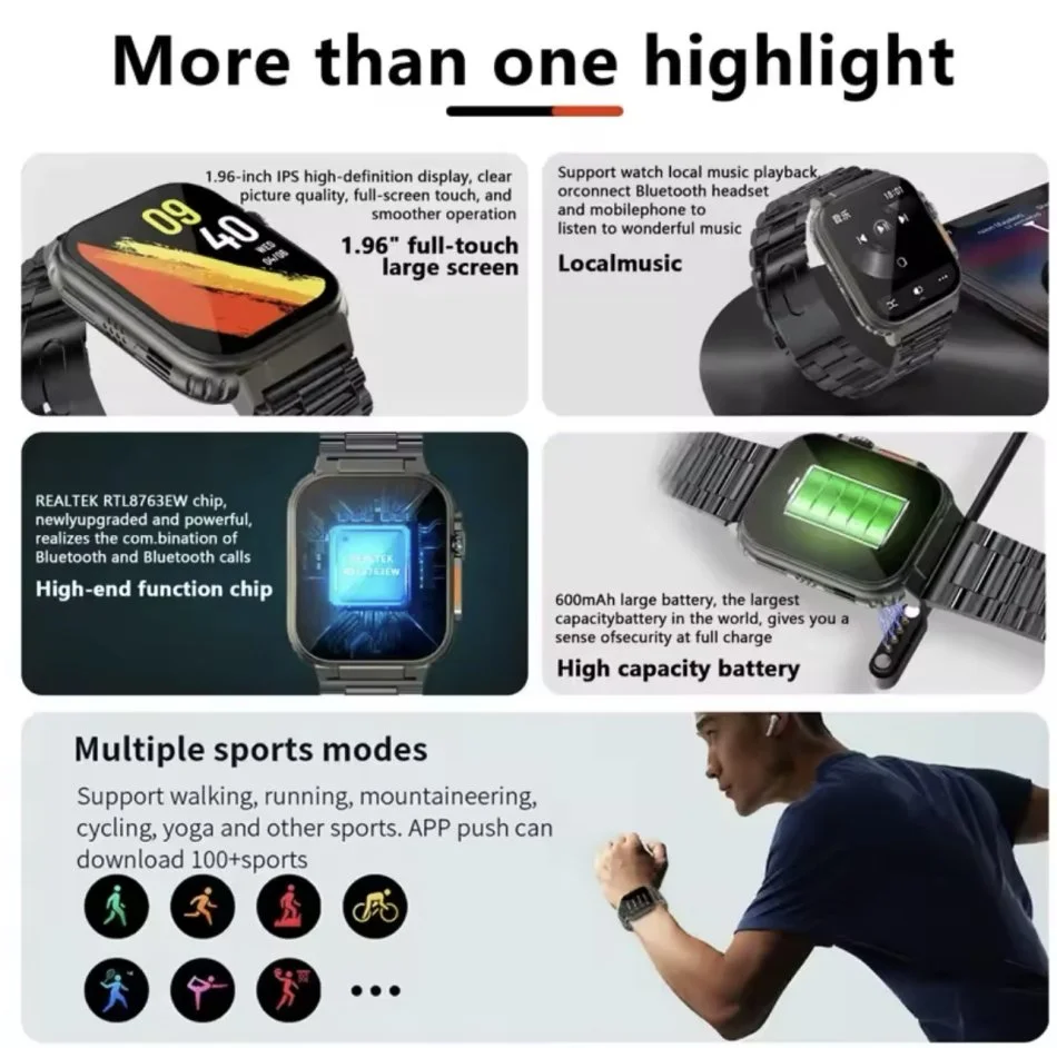 Tirane, shes Smartwatch HK8 pro max