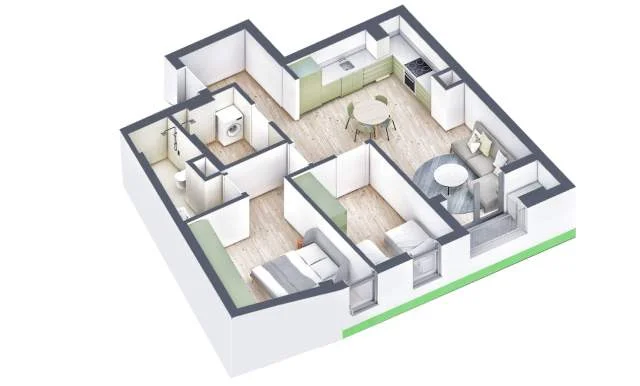 Tirane, shitet apartament 2+1 Kati 2, 95 m² 115.000 Euro (Pasho Hysa)