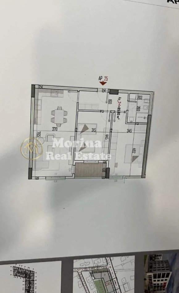 Tirane, shitet apartament 2+1 Kati 4, 100 m² 80.700 € (Laknas)