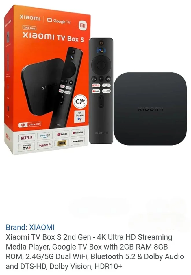 Tirane, shes Dekoder Android tv box xiaomi 2 Gen.