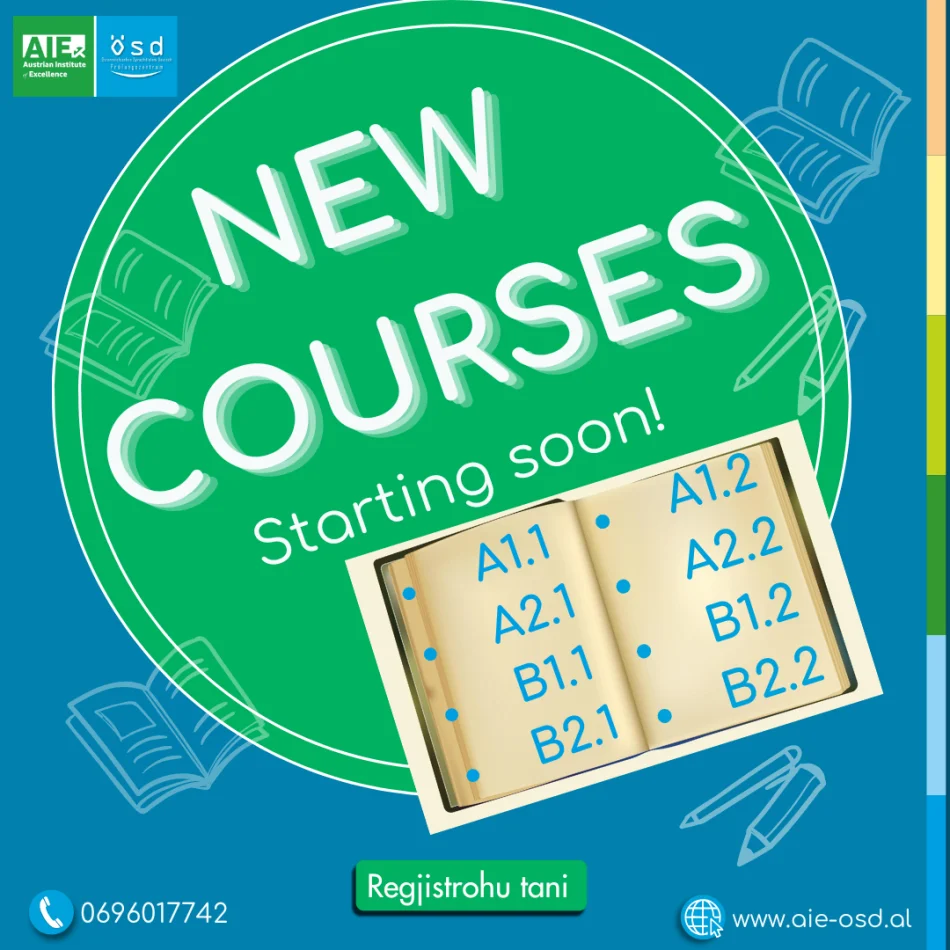 Tirane, kurse gjuhe gjermanisht Kurset e reja