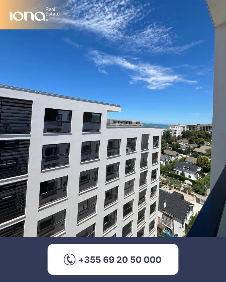 Golem, shitet apartament 1+1 Kati 8, 73 m² (Mali i Robit)