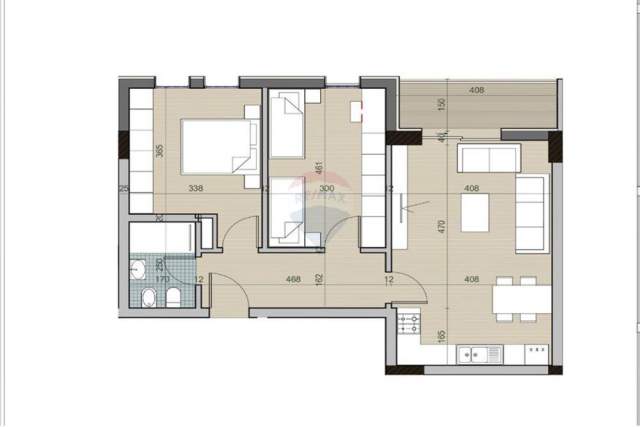 Tirane, shitet apartament 2+1 Kati 5, 99 m² 69.900 Euro (Univers City)