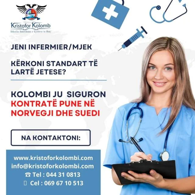 Tirane, ofrojme kurse gjuhe për infermier / mjek