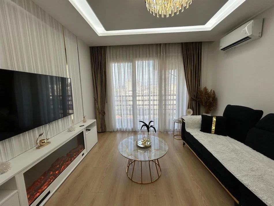 Tirane, jepet me qera apartament 2+1+Ballkon Kati 6, 110 m² 900 € (Kompleksi E88)