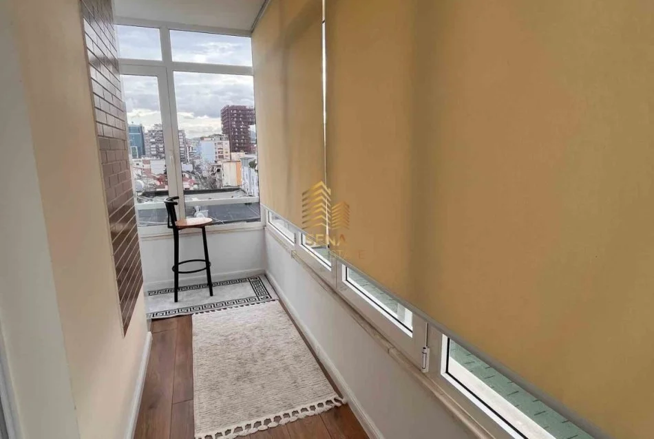 Tirane, jepet me qera apartament 1+1+Ballkon Kati 6, 850 € (Rruga e Durresit)
