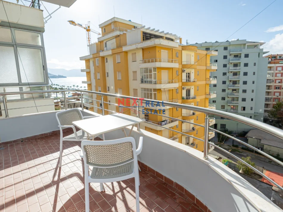 Vlore, jepet me qera apartament 1+1+Ballkon , 350 € (LUNGOMARE)