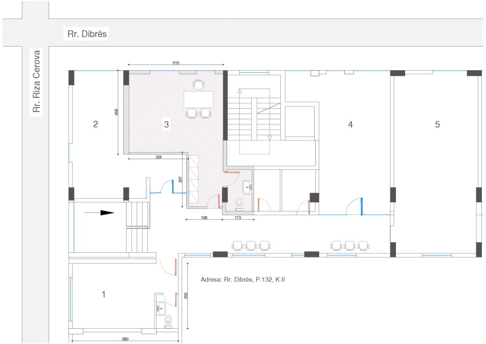 Tirane, shes zyre Kati 1, 40 m² 120.500 € (Rr. Riza Cerova)