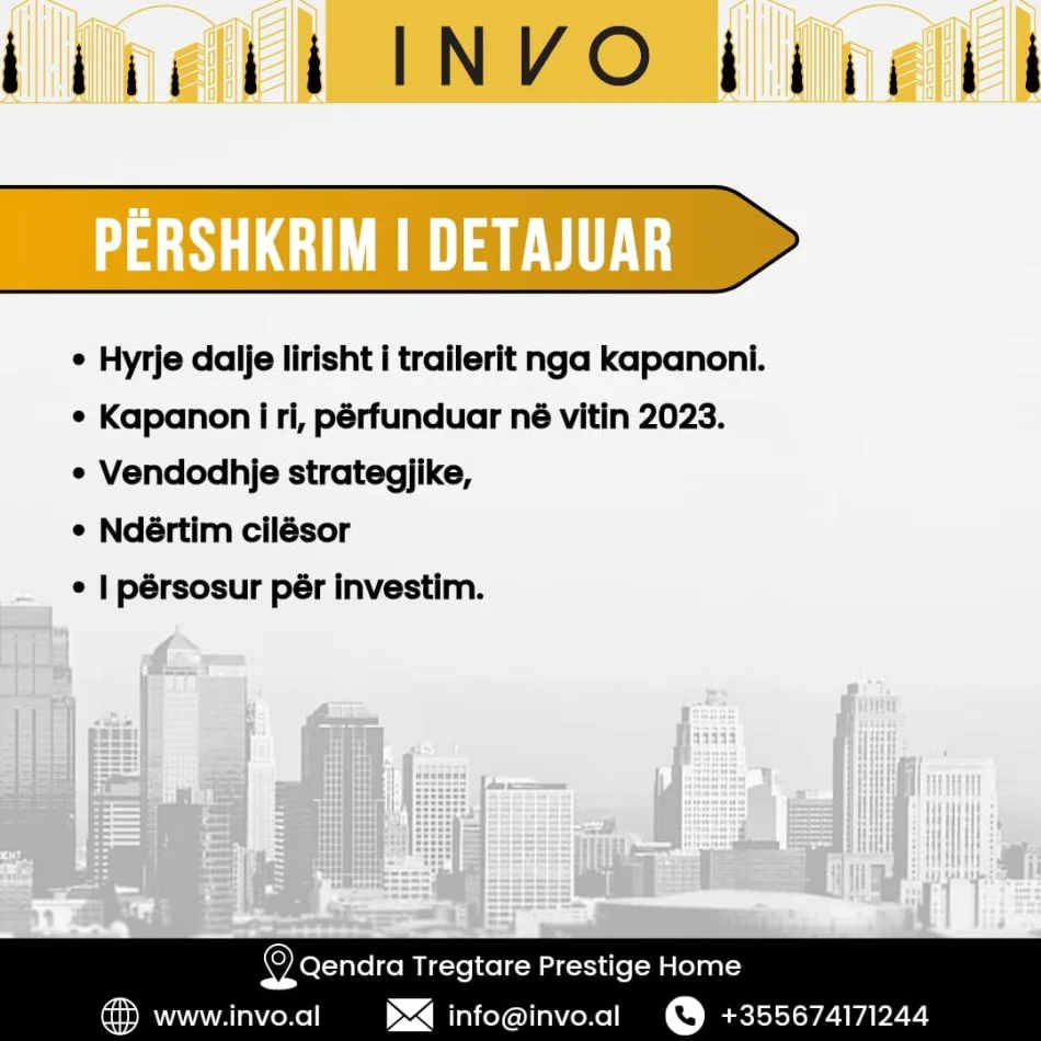 Tirane, jepet me qera magazine , 1.190 m² 6.000 € (VORE, AFER PRESTIGE HOME)