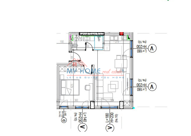 Tirane, shitet apartament 1+1+Ballkon Kati 5, 71 m² 115.000 € (Kodra e Diellit 2)