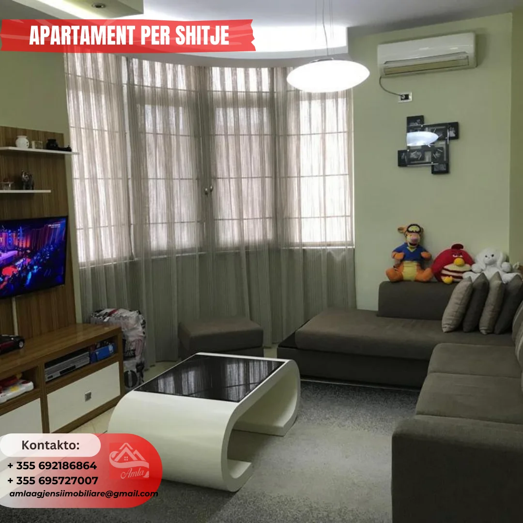 Super Apartament 2+1+2 ne Shitje Fresk ,Rruga e Thesarit