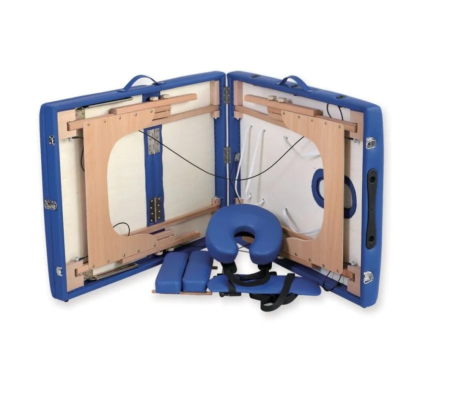 Krevat masazhi portativ, krevat masazhi portable, ngjyre blu 330 €