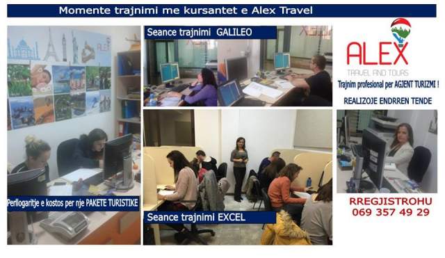 Trajnim profesional per AGJENT TURIZMI  -   Alex Travel Agency