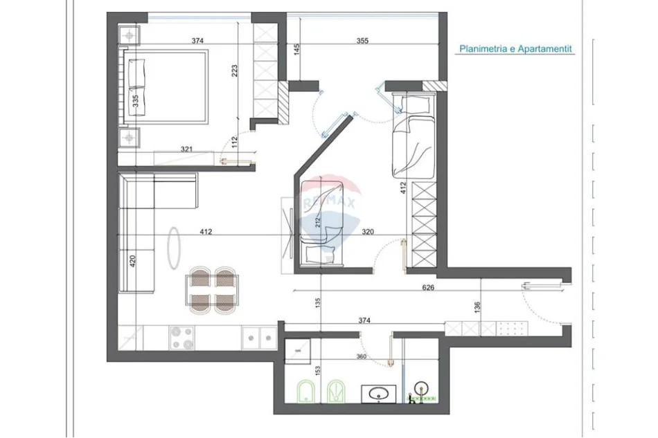 Tirane, shitet apartament , 86 m² 240.000 € 