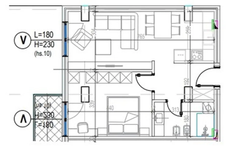 Shitet Apartament 1+1 tek Kodra e Diellit