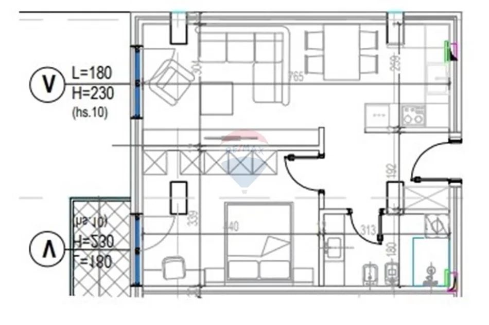 Tirane, shitet apartament , 65 m² 