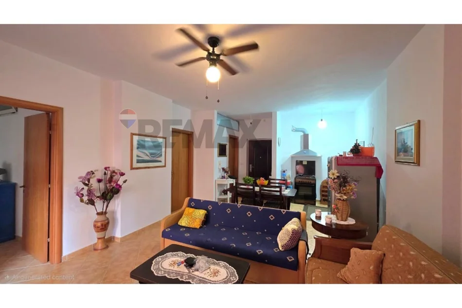 Vlore, jepet me qera apartament 1+1+Ballkon Kati 2, 95 m² 350 € (Rruga Hasan Kushta, Albano Romina, Vlorë)
