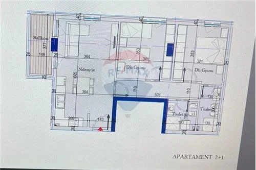 Tirane, shitet apartament 2+1 Kati 3, 95 m² 110.000 € (SHESIM APARTAMENT 2+1+2 TIRANA NEW ENTRY!)