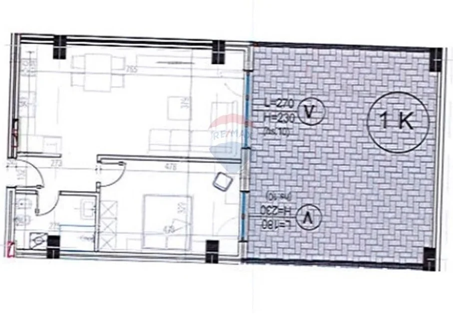 Tirane, shitet apartament 1+1 , 122 m² 135.600 € (Kodra e Diellit 2 (530561001-247))